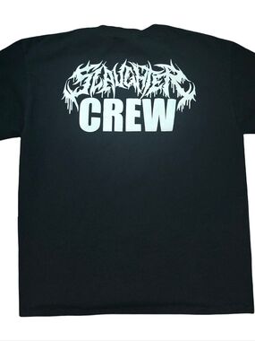 Slaughter To Prevail Crew Staff Shirt 2024 Tour L Deathcore Metal